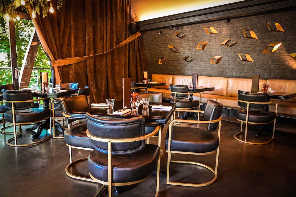 Chophaus Leeds review restaurant interior