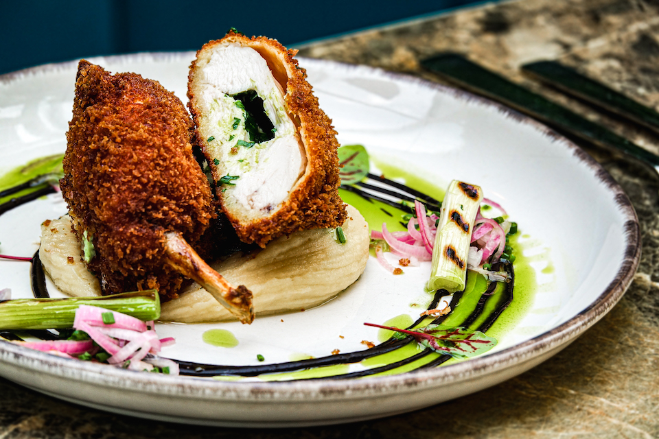 Provenance Inns chicken kyiv landscape