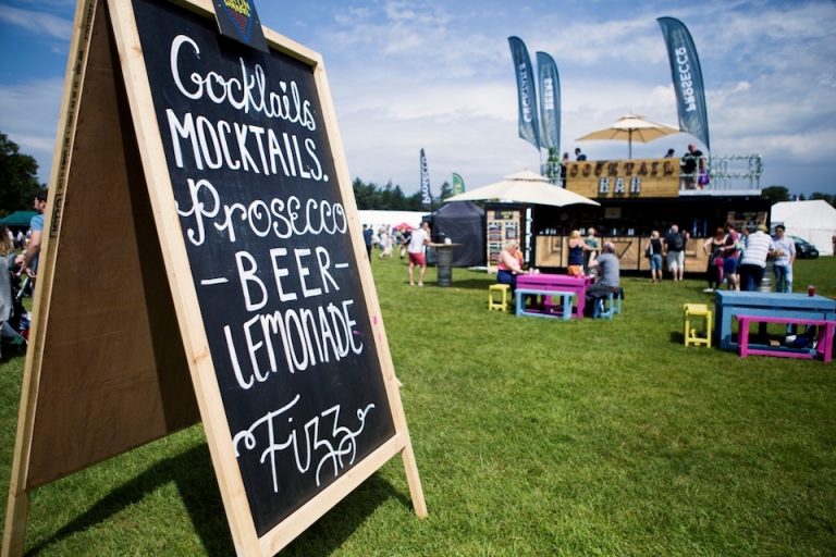 Great British Food Festival bar