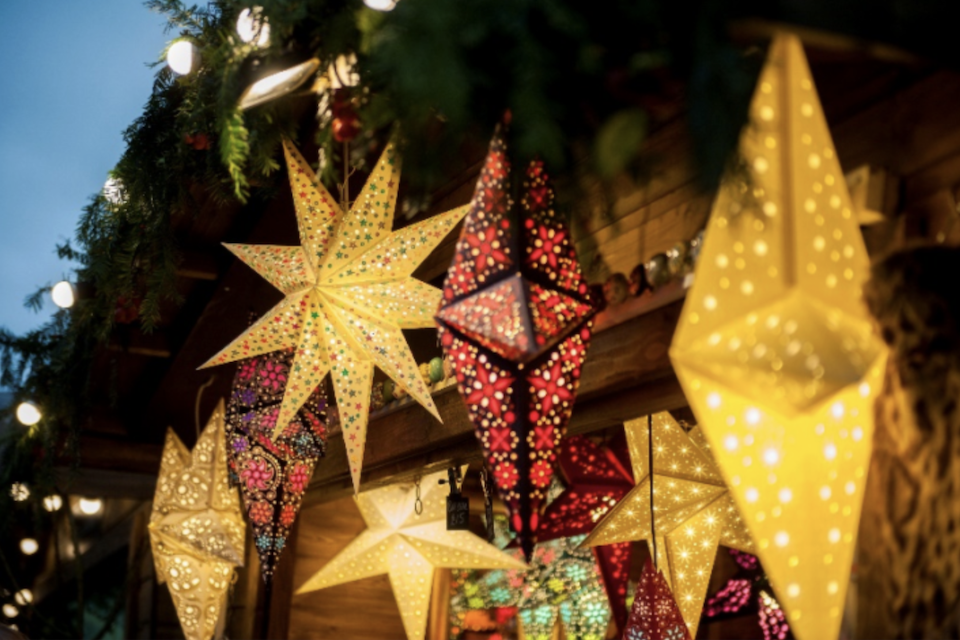 Festive Lanterns Bolton Abbey