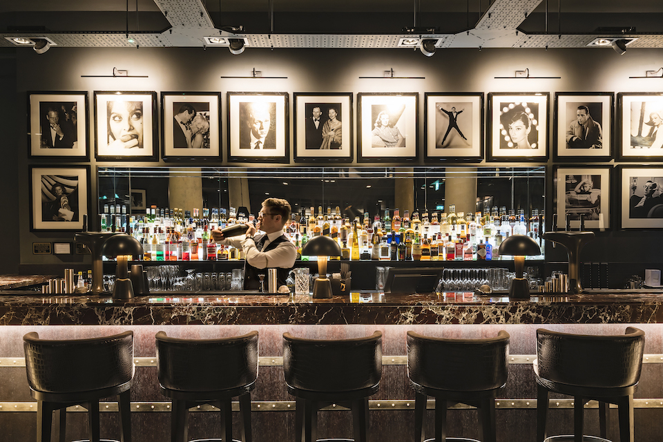 Dakota Leeds Negroni Week Bar Area