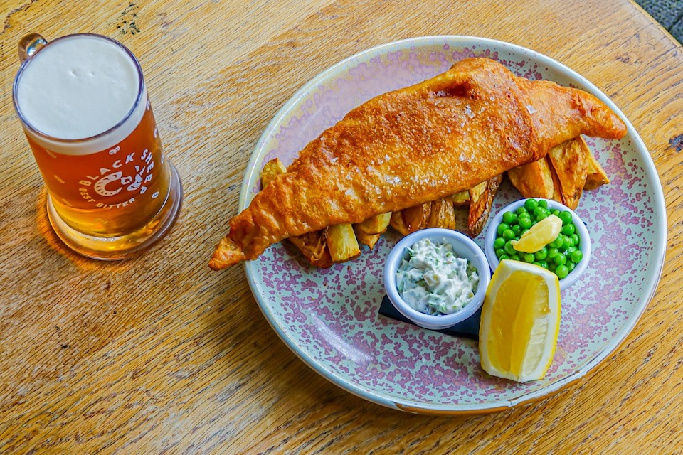 Coach and Horses Harrogate - Fish and chips