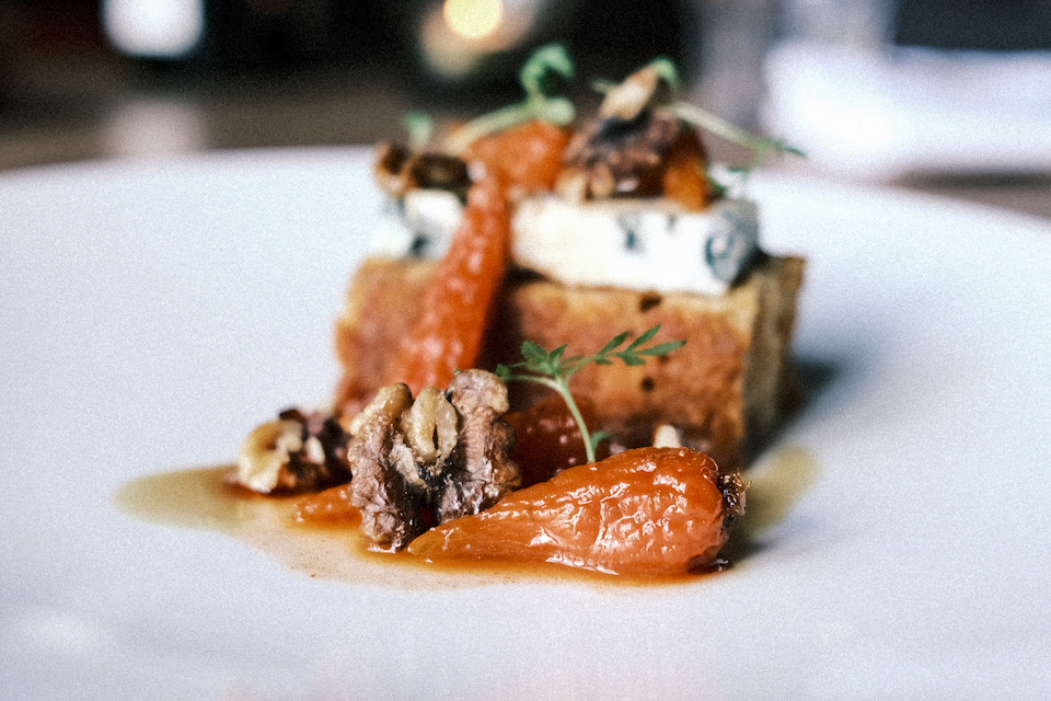 Owl Leeds tasting menu sample dish