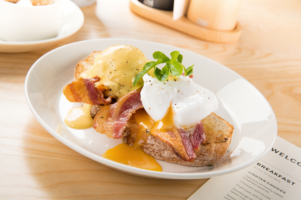 Yorkshire Sculpture Park The Weston Restaurant - Eggs Benedict