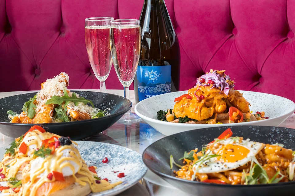 Fleur restaurant Leeds - bottomless brunch and drinks