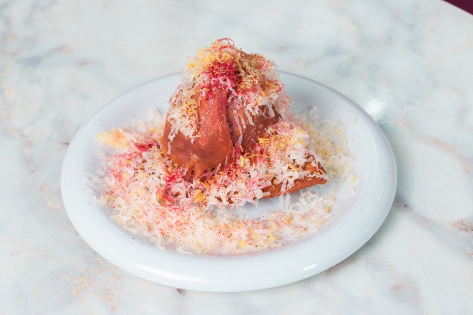 Fleur Leeds Valentines Day - samosa