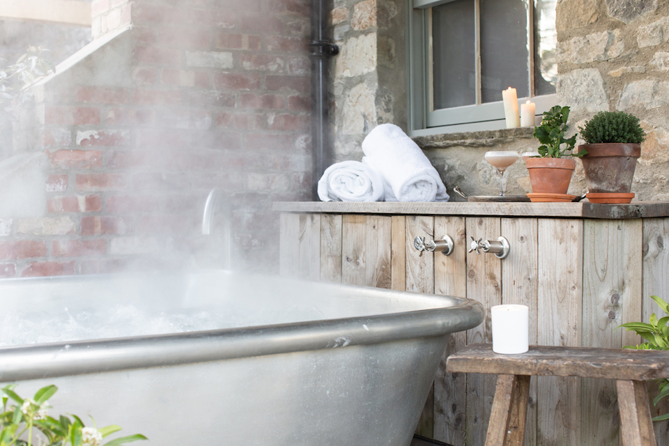 Middleton Lodge Yorkshire Dales Hotel Hot tub Outside