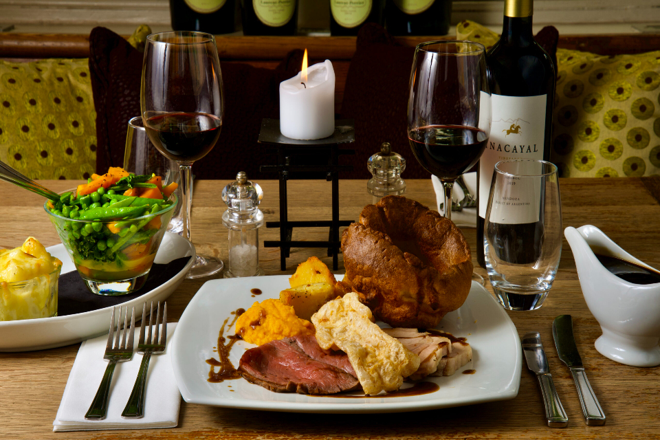 The Tannin level Sunday Roast in Harrogate