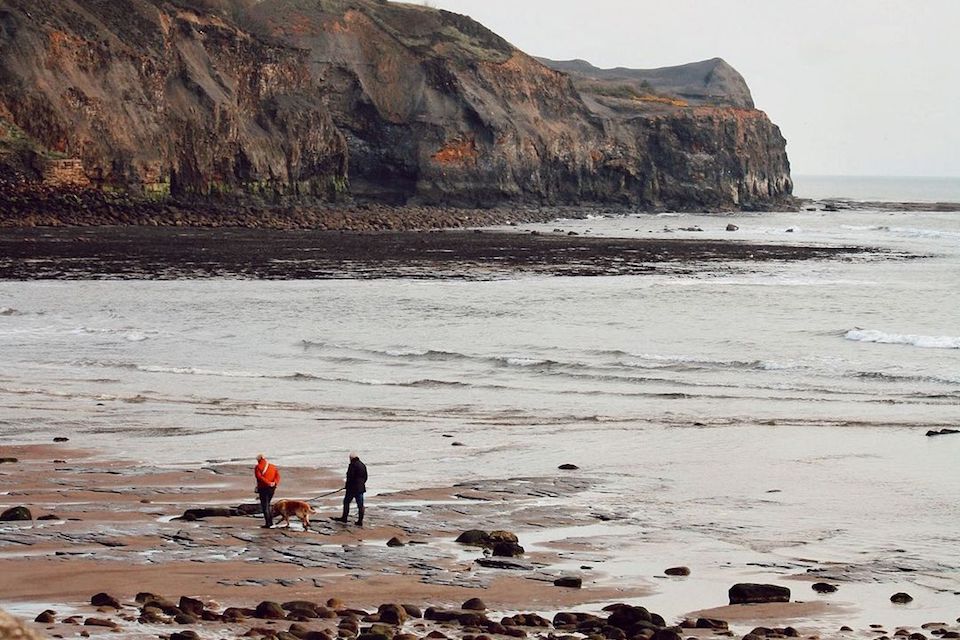 Sandsend Yorkshire Beach Coast