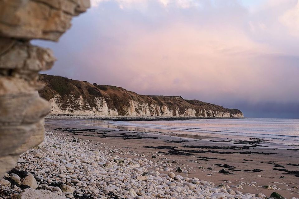 Danes Dyke Yorkshire Beaches