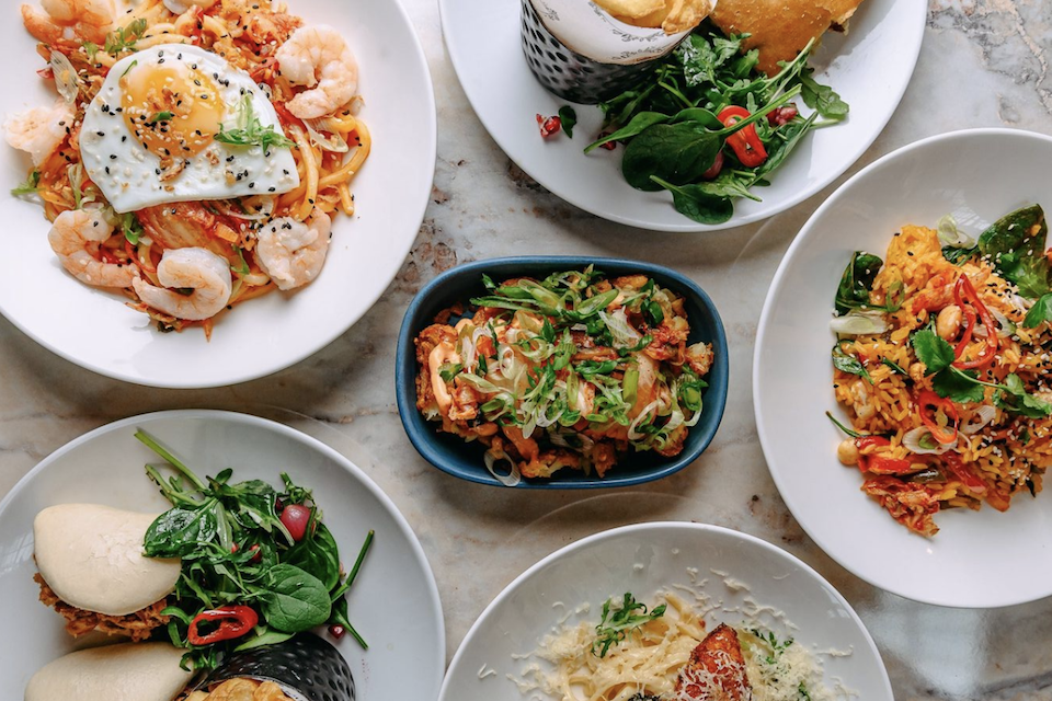 Fleur Bottomless Brunch Leeds - noodles