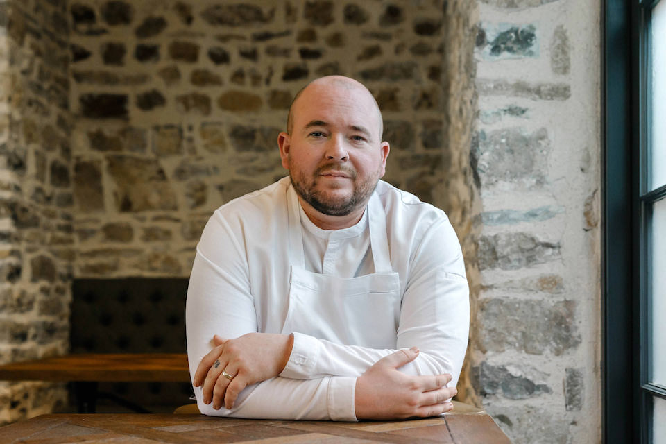 Head chef Jake Jones at Forge at Middleton Lodge Estate