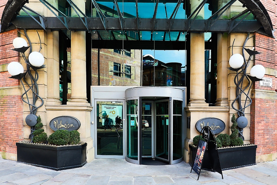 Malmaison Leeds exterior shot