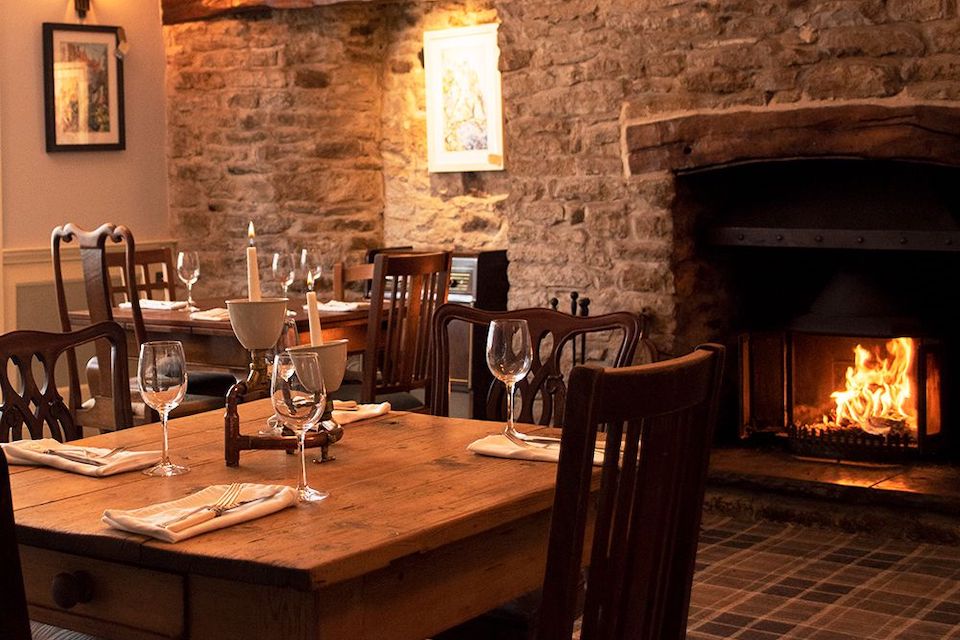 The Black Swan Inn Pickering Roaring Fire Cosy Pubs in Yorkshire