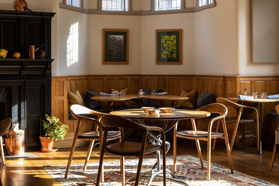 Roots, York restaurant interior