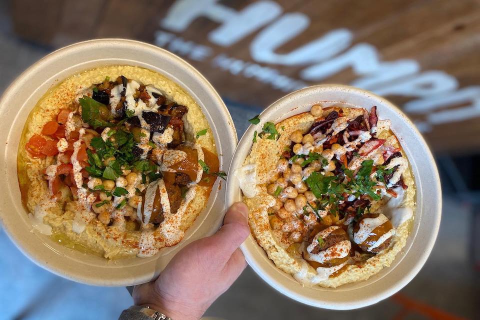 Humpit hummus salad bowls - vegan restaurants in Sheffield