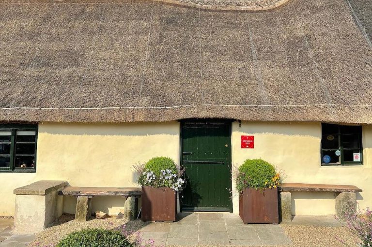 star inn at harome exterior post fire