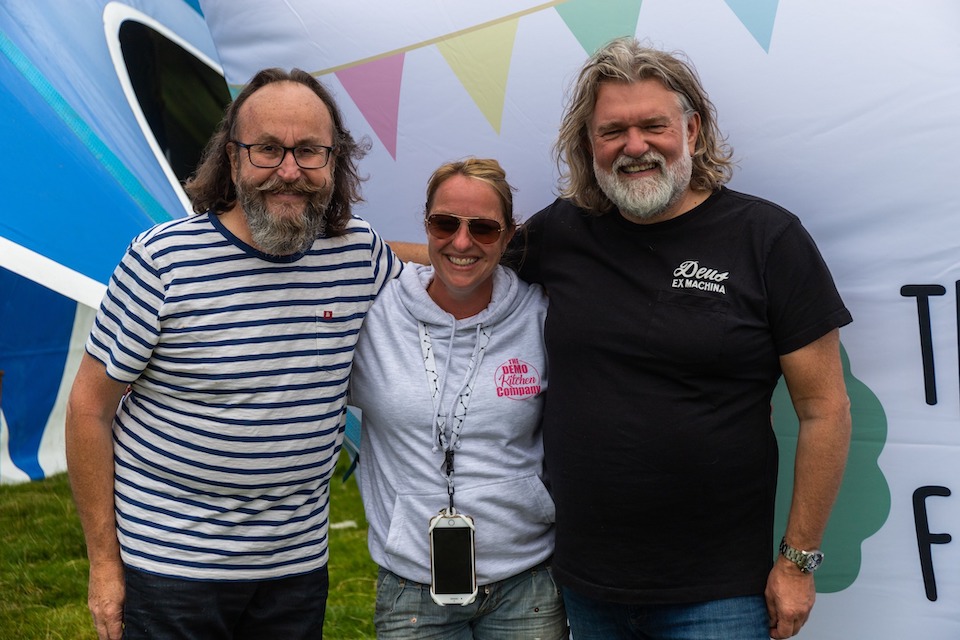 yorkshire dales food festival owner with the hairy bikers