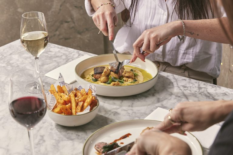 Three's A Crowd Harrogate Review - tucking into new spring menu