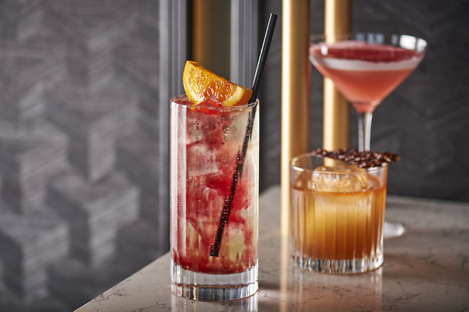 Sora Sky Bar York - Japanese cocktails old fashioned and toki mule