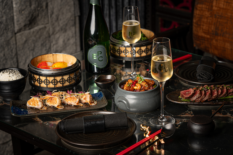 Tattu Leeds Champagne dinner