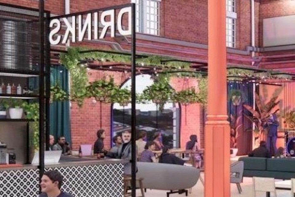 Brew York market hall plans.