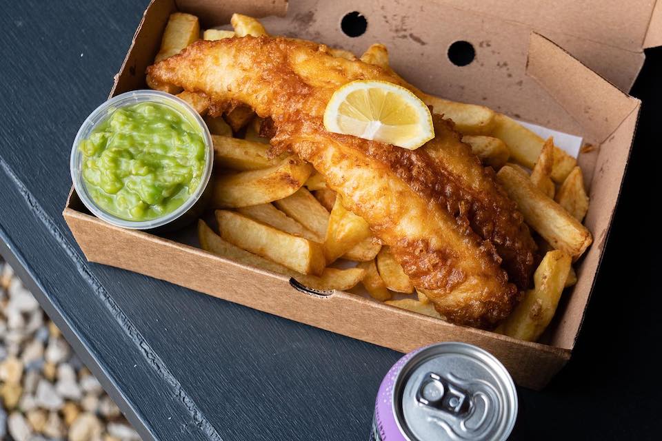 Lighthouse Fisheries fish and chips