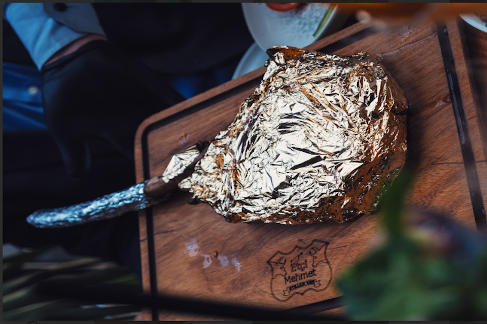 Gold Steak at Etci mehmet Leeds