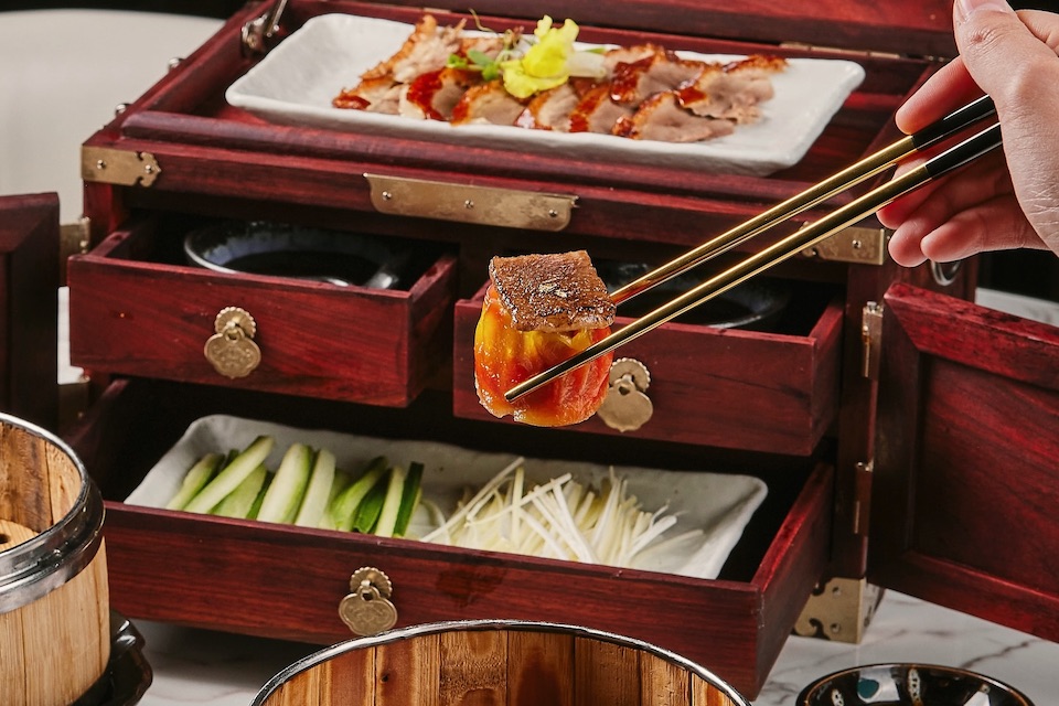 Blue Pavilion peking duck drawers