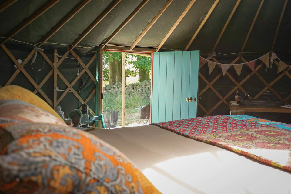 Swinton estate meadow yurt the perfect gift for couples