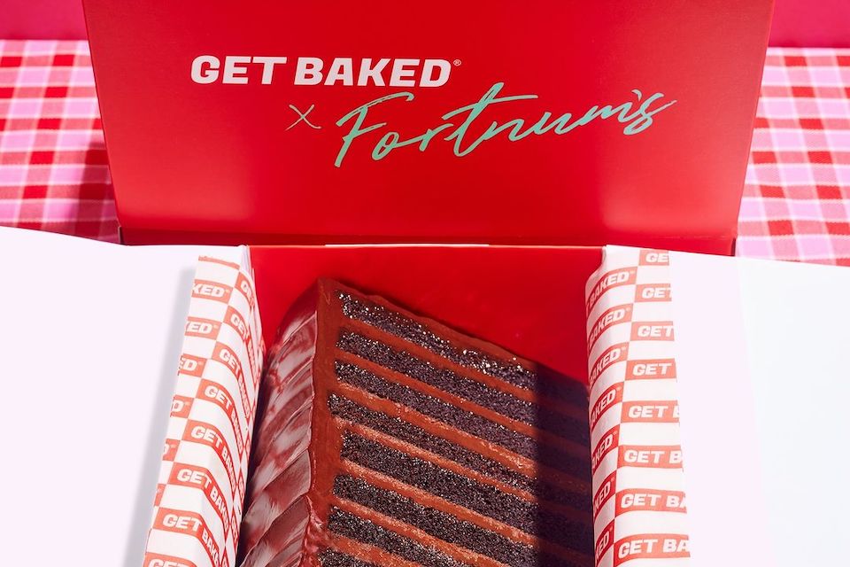 Get Baked x Fortnum's bertha cake