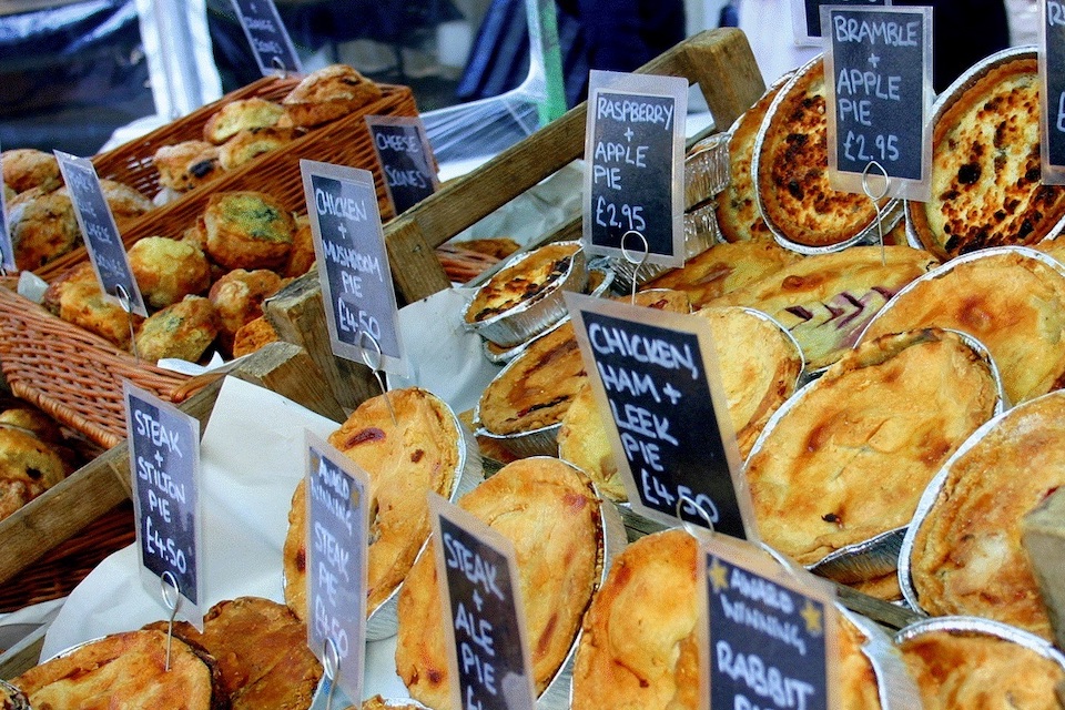 York Food and Drink Festival pie stall