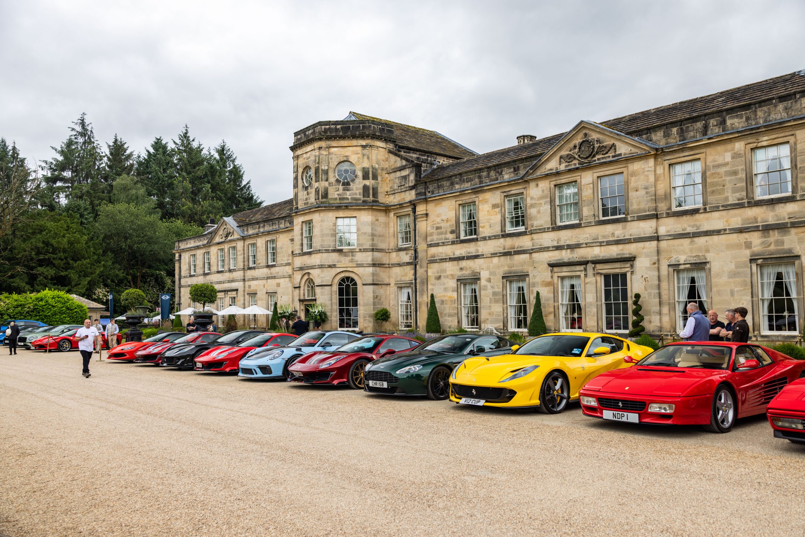 Grantley Hall supercar driver