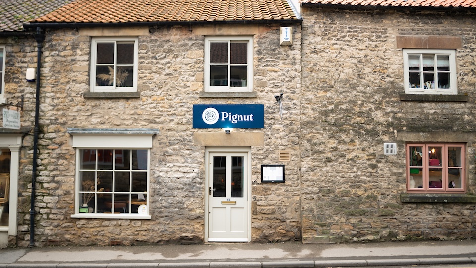 Pignut restaurant exterior 