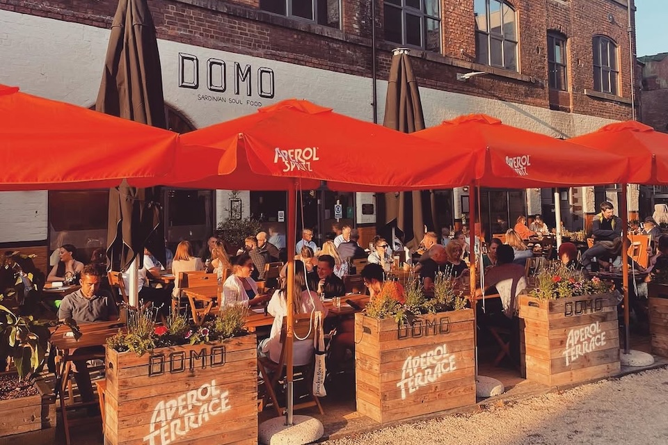 Domo Sheffield outdoor area
