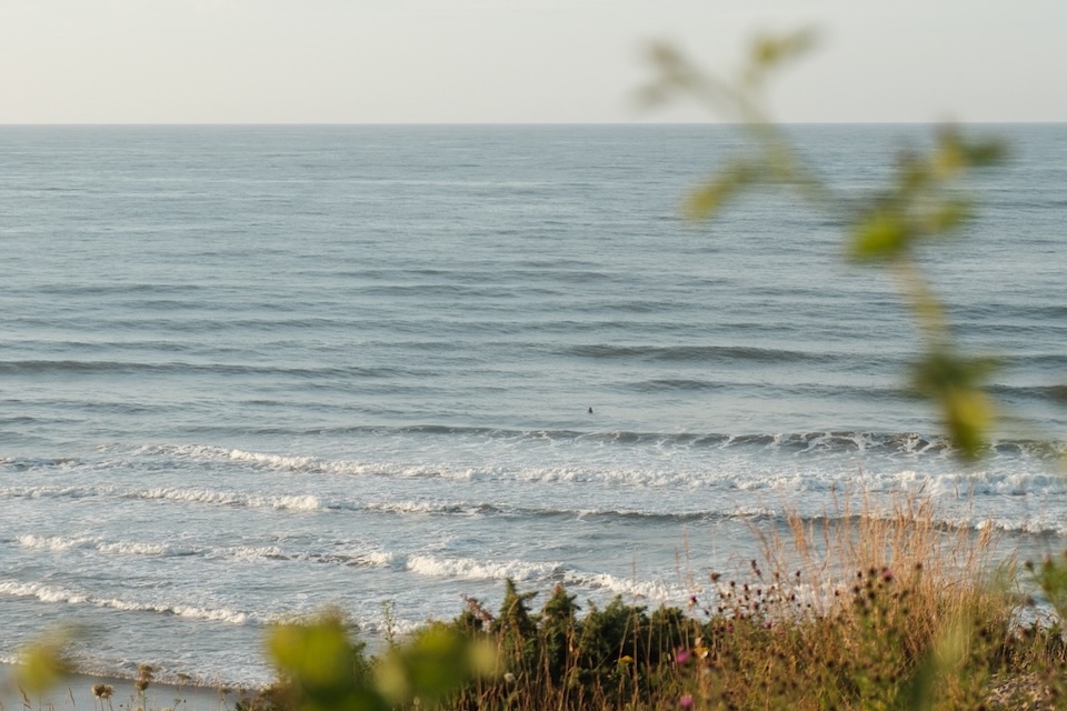 Landscape image of Sandsend seaview