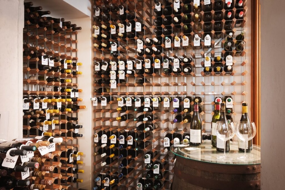Devonshire Arms Wine Cellar