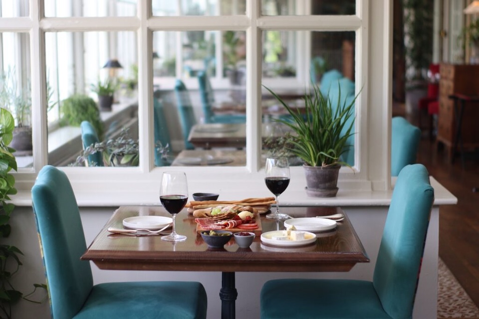 Devonshire Arms Charcuterie at the Garden Room