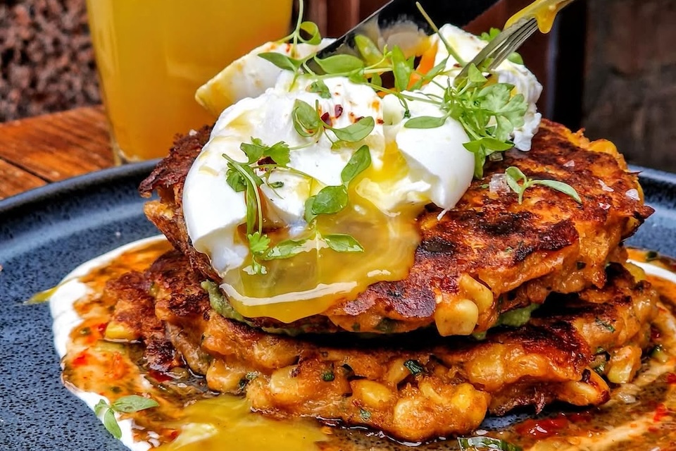 Federal Cafe Sweetcorn Fritters