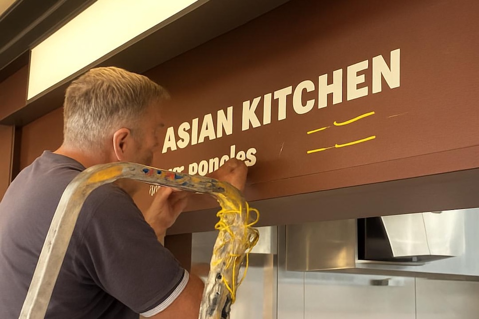 New restaurant vendor at Whitecloth Hall, East Asian Rakku