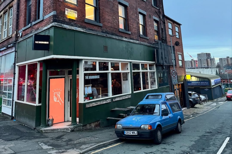 Brunswick exterior shot, best pubs in Leeds
