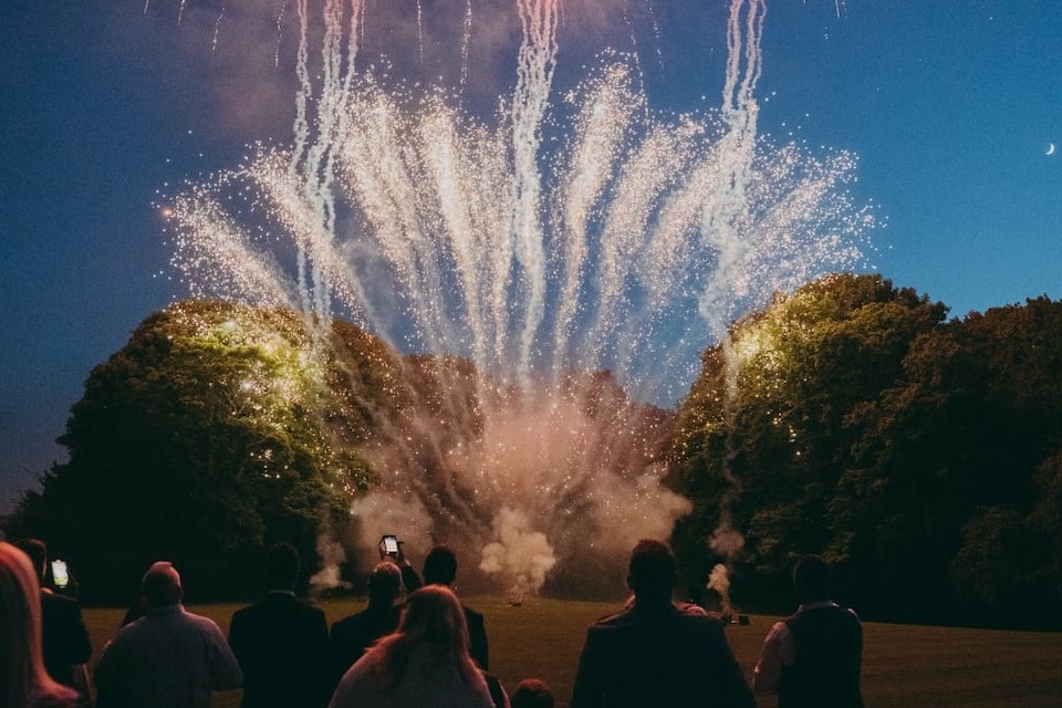 Sledmere House Driffield firework display