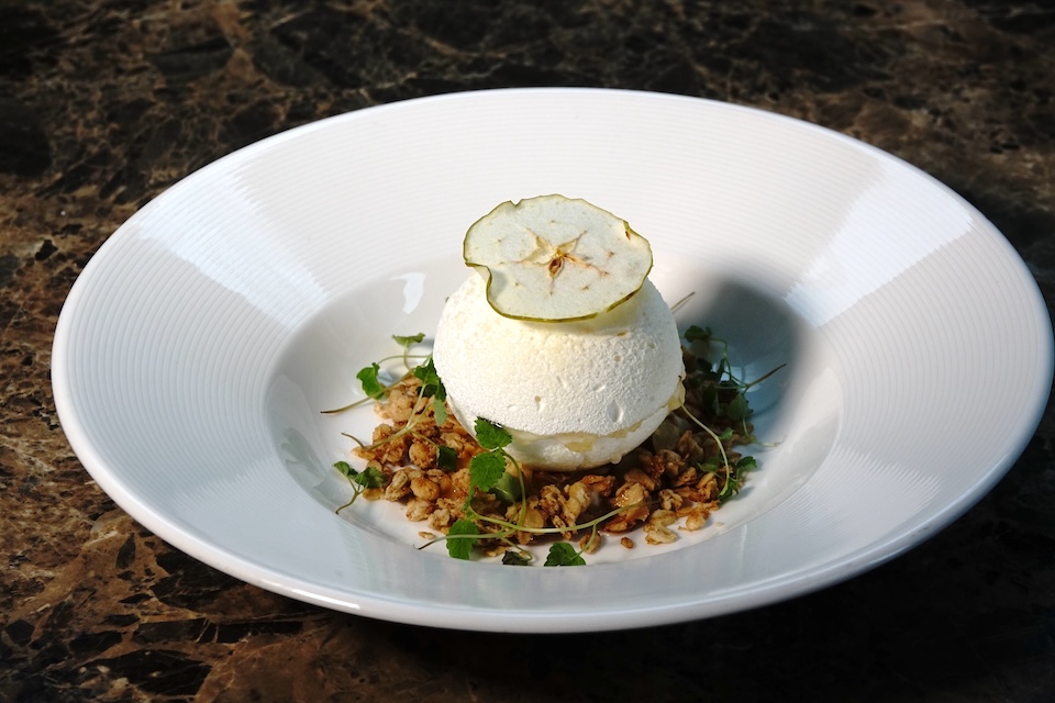 Apple Sphere Dessert West Park Harrogate