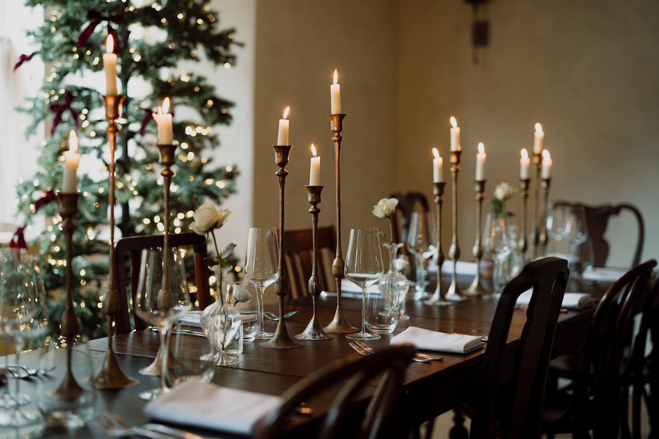 Saltmoore festive tablescape