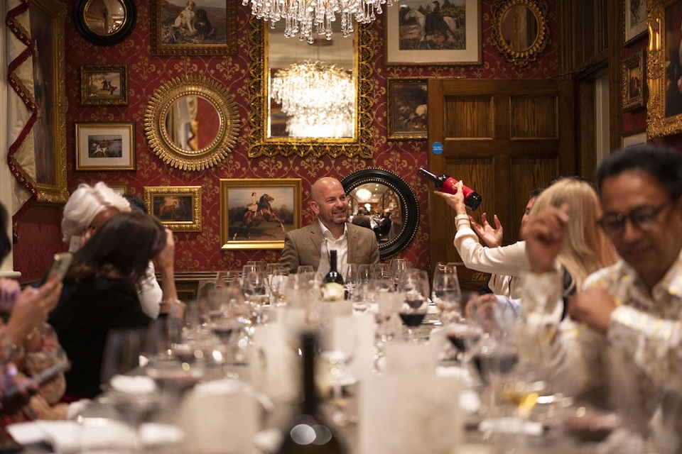 Grantley Hall festive dining, tablescape - Twixmas