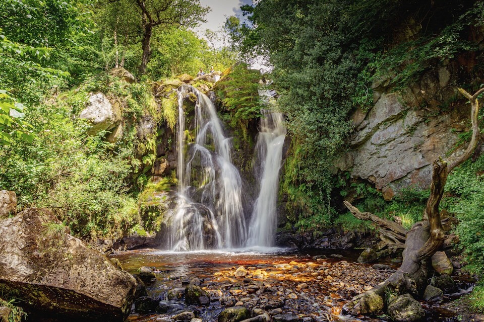 Valley of desolation waterfall, Yorkshire Dales Walks