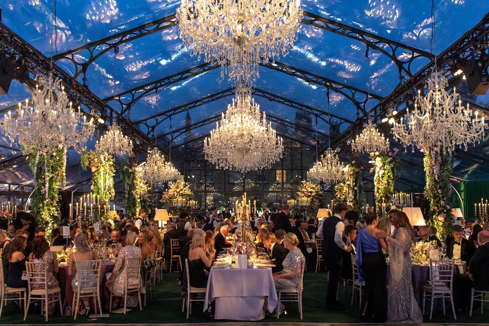 Yorkshire Children's Chairty - a night under the stars at Grantley Hall