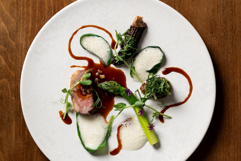 Old Deanery tasting menu dish