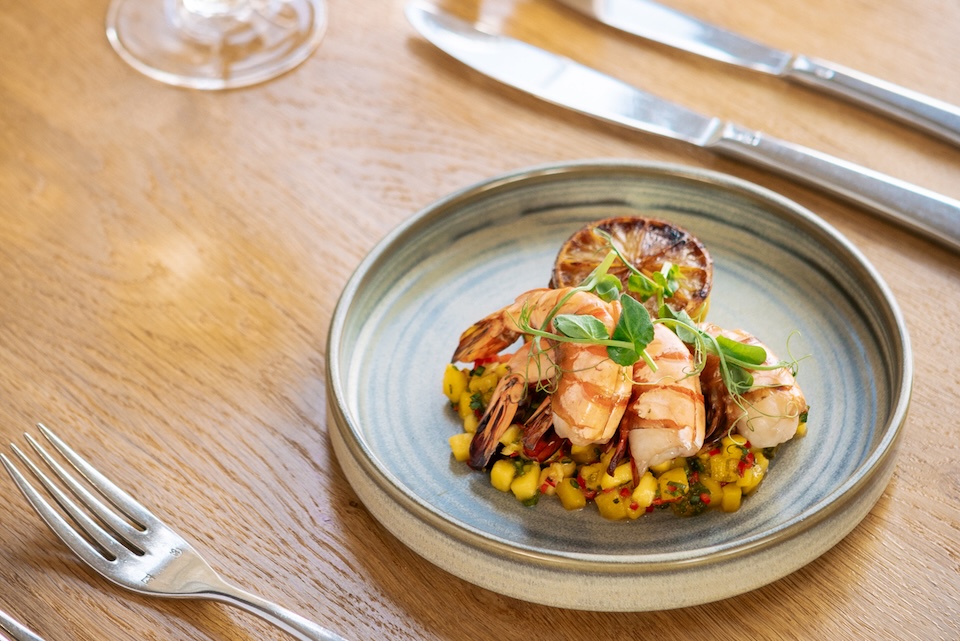 The Fell, mediterranean menu