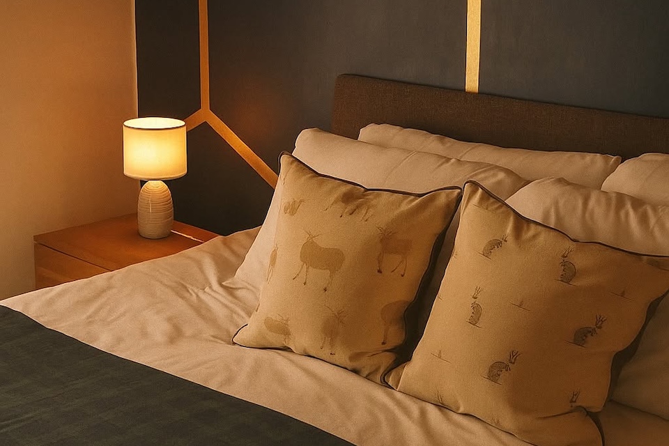 Buck Hall Hotel Room
